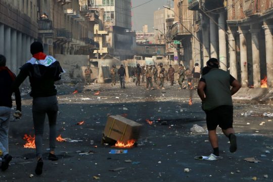 Χωρίς τέλος οι δολοφονίες Ιρακινών διαδηλωτών