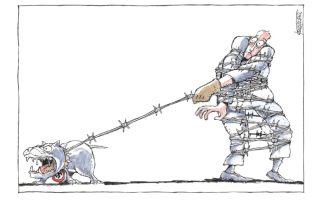 Σκίτσο της Εφ.Συν. (Μ. Κουντούρης 10.11.2019)