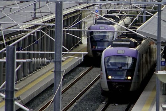 Σύγκρουση τρένων στου Ρέντη