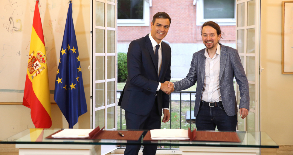 Προκαταρκτική συμφωνία Σοσιαλιστών – Podemos για κυβέρνηση στην Ισπανία