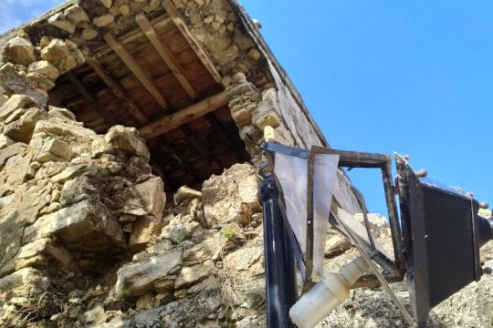 Ζημιές σε κτίρια από τον σεισμό στην Κρήτη