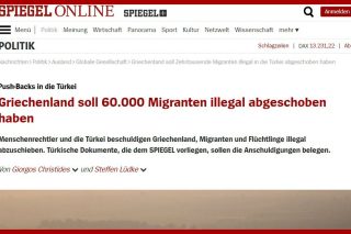 Το Spiegel με στοιχεία για χιλιάδες επαναπροωθήσεις