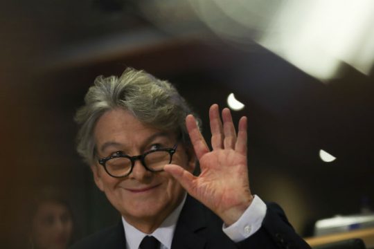 «Διαβασμένος» για το κρίσιμο χαρτοφυλάκιο ο Τιερί Μπρετόν