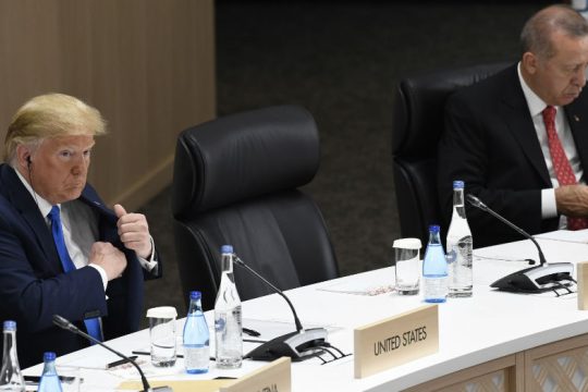 Παράπονα Ερντογάν στον Τραμπ για τη «ζώνη ασφαλείας»