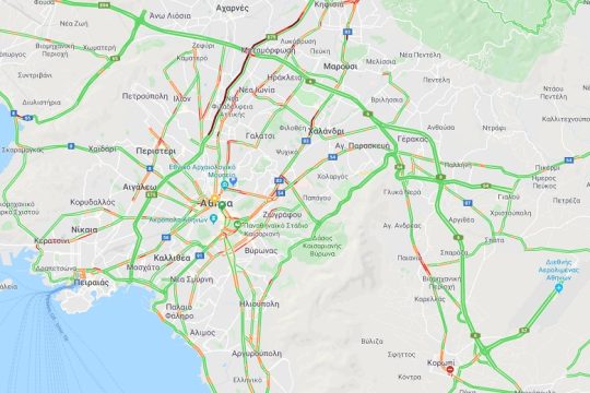 Μποτιλιάρισμα στον Κηφισό μετά από τροχαίο με νταλίκα