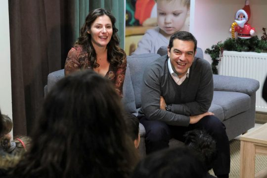 Επίσκεψη Τσίπρα στο Παιδικό Χωριό SOS