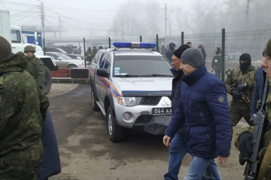Ανταλλαγή αιχμαλώτων στην ανατολική Ουκρανία