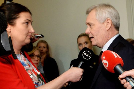 Κυβερνητική κρίση στη Φινλανδία και παραίτηση του πρωθυπουργού Ρίνε