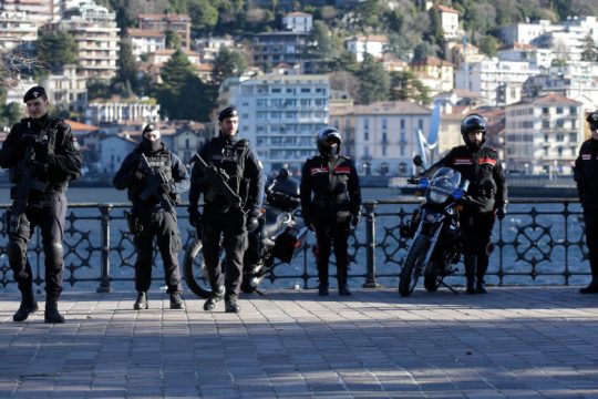 Εκατοντάδες συλλήψεις σε τεράστια επιχείρηση κατά της Ντρανγκέτα στην Ιταλία