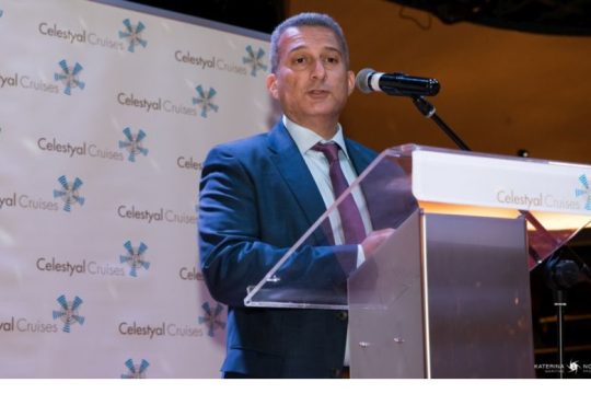 Εκδήλωση υποδοχής στο Celestyal Crystal με αφορμή την έναρξη των χειμερινών δρομολογίων