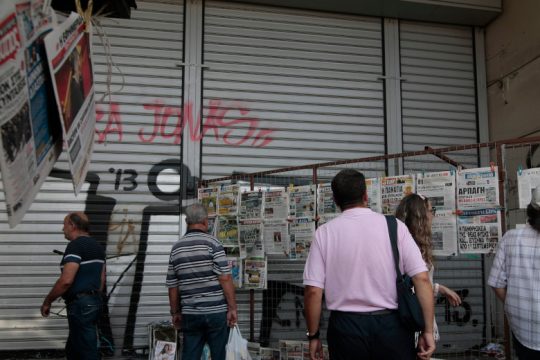 Πολ Μέισον: Εφ.Συν. και Documento ανάχωμα στους ολιγάρχες των ΜΜΕ