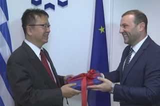 Στο λιμάνι Αλεξανδρούπολης ο πρέσβης της Ιαπωνίας στην Ελλάδα