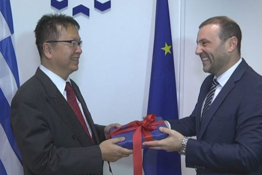 Στο λιμάνι Αλεξανδρούπολης ο πρέσβης της Ιαπωνίας στην Ελλάδα