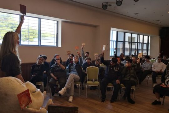 Παρουσίαση Βιβλίου στον Σύνδεσμο προστασίας για παιδιά και Αμέα