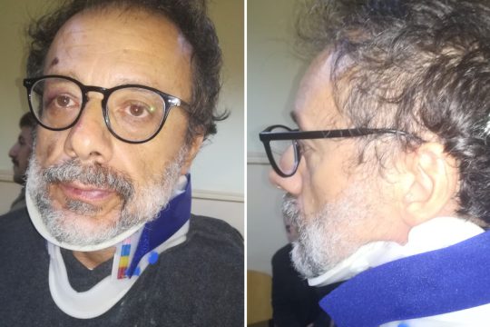 Και δαρμένος και κατηγορούμενος