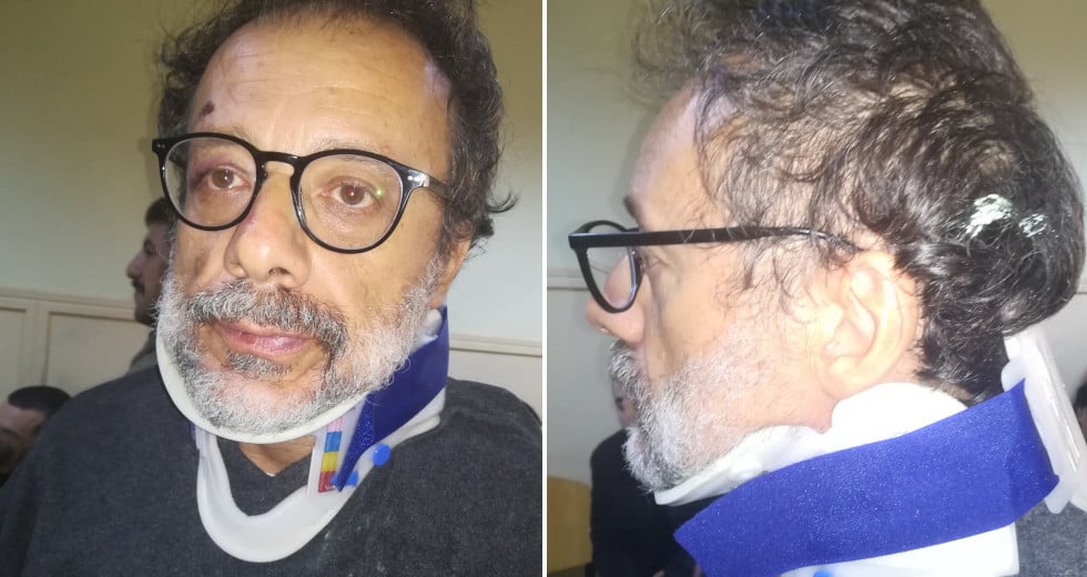 Και δαρμένος και κατηγορούμενος