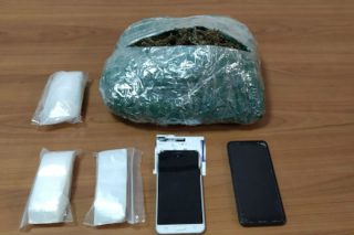 Δύο συλλήψεις για ένα κιλό κάνναβης στο Ηράκλειο