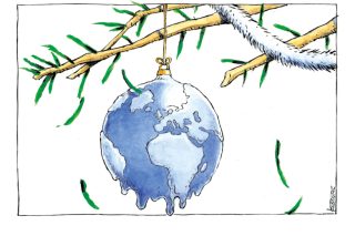 Σκίτσο της Εφ.Συν. (Μ. Κουντούρης 29.12.2019)