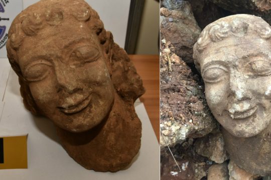 Η σύλληψη αρχαιοκάπηλου αποκάλυψε αρχαίο Κούρο μεγάλης αξίας