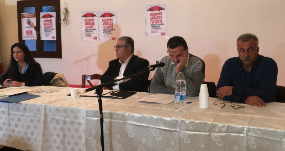 Κουτσούμπας από Χανιά: H ΕΕ δεν έδωσε απάντηση στις τουρκικές προκλήσεις