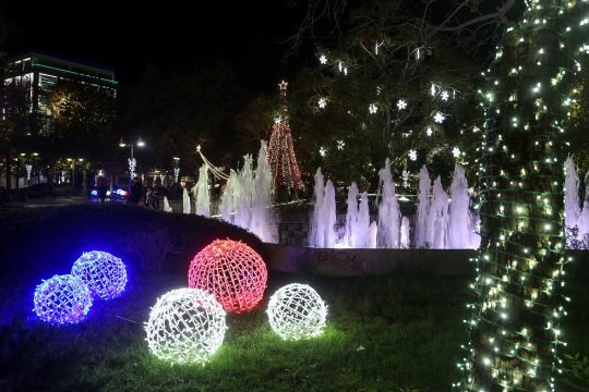 Το χριστουγεννιάτικο φως της Λάρισας