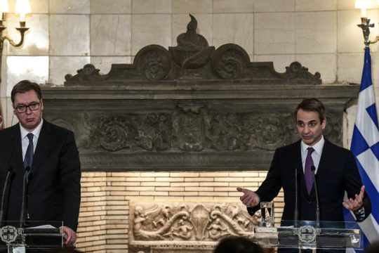 Είδε Βούτσιτς, έστειλε μήνυμα σε Ερντογάν