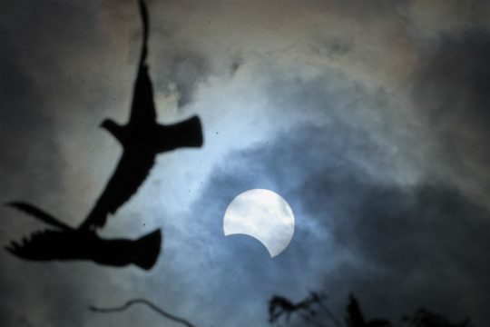 Η δακτυλιοειδής έκλειψη ηλίου, όπως την είδαν στην Ασία