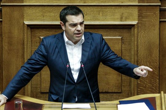 Τσίπρας: Προϋπολογισμός πολιτικής απάτης από τη Ν.Δ. 
