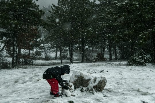 Χιόνια στην Πάρνηθα