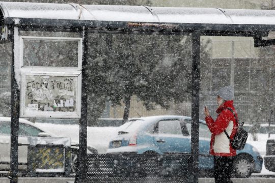 Προ των πυλών η «Ζηνοβία» με τσουχτερό κρύο, χιόνια και ισχυρούς βοριάδες