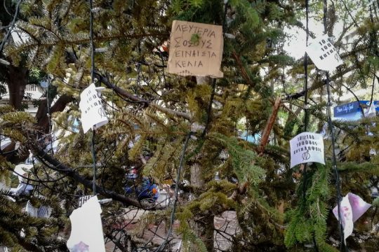 «Το δικό μας δέντρο δεν θα καίγεται, θα καίει»