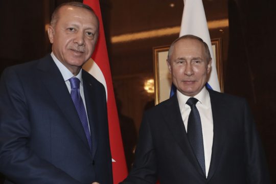 «Αυστηρό μήνυμα» Ερντογάν προς τον σύμμαχο Πούτιν