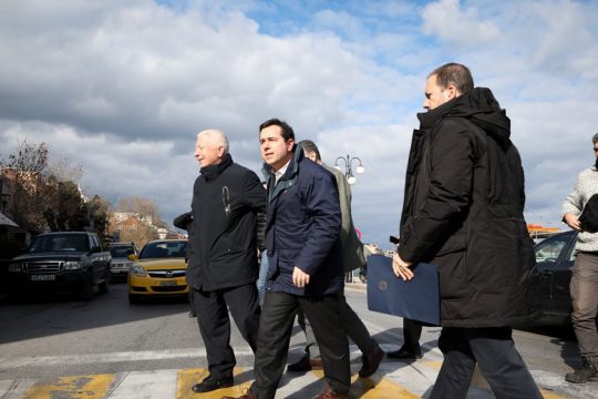 Επίσκεψη Μηταράκη σε Σάμο και Λέσβο