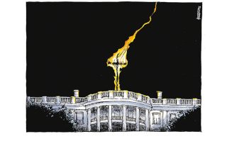 Σκίτσο της Εφ.Συν. (Μ. Κουντούρης 09.01.2020)