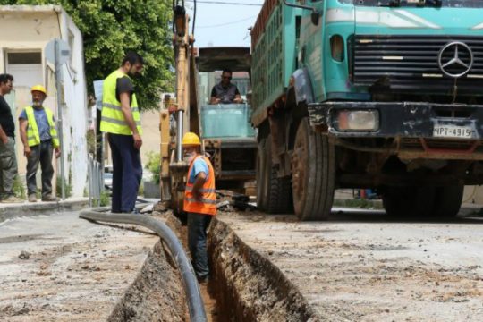 Ηράκλειο: Προχωρούν τα έργα αντικατάστασης του υδρευτικού δικτύου