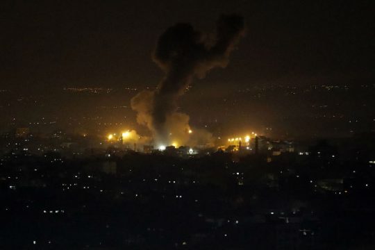 Αεροπορική επιδρομή στη Γάζα για επιθέσεις με μπαλόνια