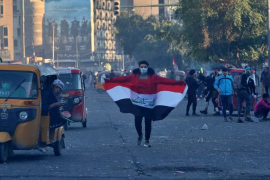 Ένας τραυματίας από τις ρουκέτες στην πρεσβεία των ΗΠΑ στη Βαγδάτη