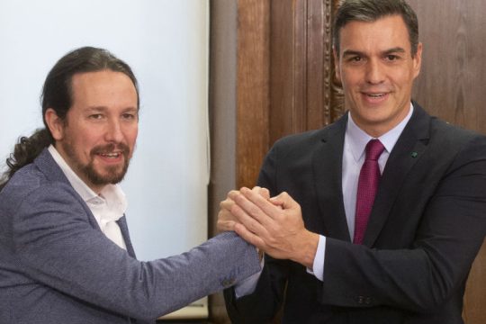 Από τους Podemos πέντε μέλη της ισπανικής κυβέρνησης
