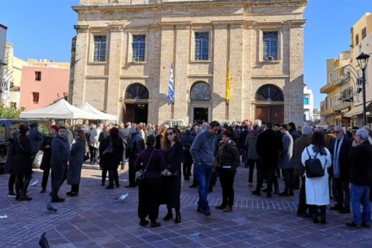 Τελευταίο αντίο στον Αντώνη Μπαλωμενάκη