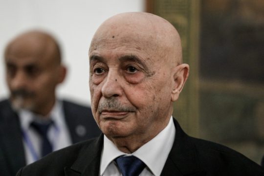Έτοιμος να ζητήσει συνδρομή αιγυπτιακού στρατού ο πρόεδρος της λιβυκής Βουλής