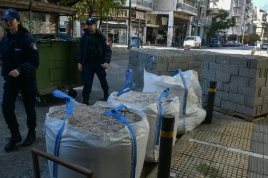Επιχείρηση της Δίωξης Ναρκωτικών στην Λιοσίων