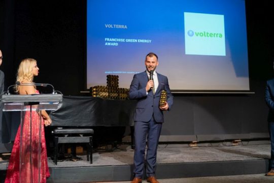 Η Volterra βραβεύεται στα Franchise Awards 2020