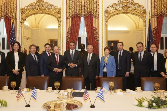 Σειρά συναντήσεων είχε ο πρωθυπουργός στην Ουάσιγκτον