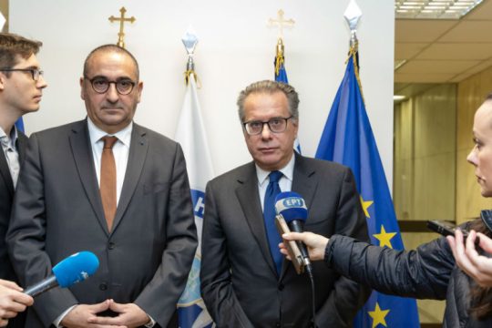 Συμφώνησαν ελληνογαλλική συνεργασία για το προσφυγικό Κουμουτσάκος-Νουνέζ