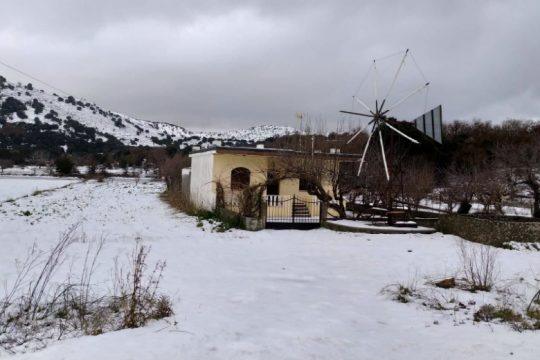 Προβλήματα από τα έντονα καιρικά φαινόμενα στην Κρήτη