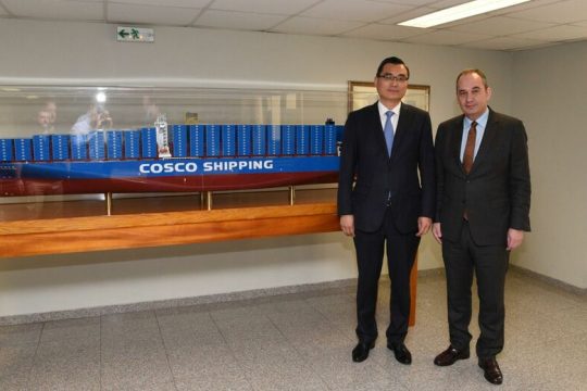 Επιμένει η Cosco σε κατασκευή 4ης προβλήτας