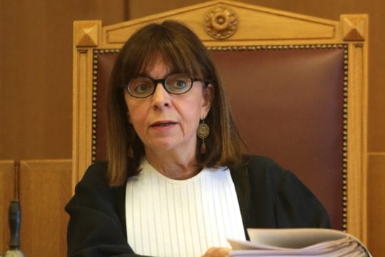 Οι πρώτες αντιδράσεις της αντιπολίτευσης για την Αικ. Σακελλαροπούλου