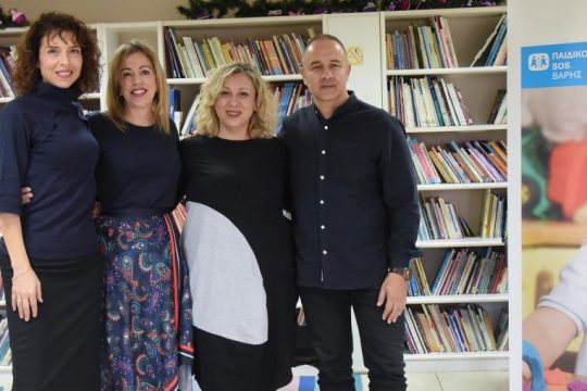 Φέτος τα Χριστούγεννα η Sarkk ΑΒΕΕ βρέθηκε δίπλα στα Παιδικά Χωριά SOS και το Χατζηκυριάκειο Ίδρυμα