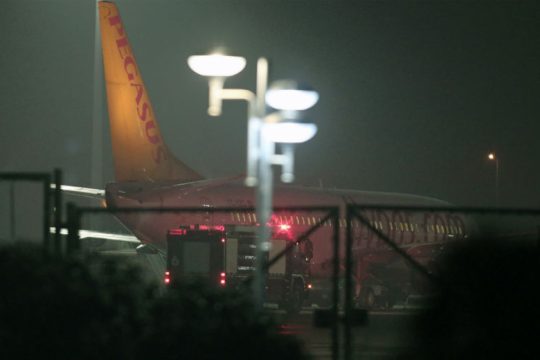 Αεροπλάνο βγήκε από το διάδρομο προσγείωσης στην Κωνσταντινούπολη