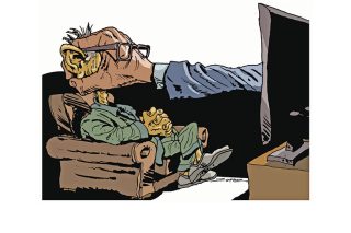 Σκίτσο της Εφ.Συν. (Π. Ζερβός 05.01.2020)